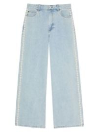 Women\'s Beaded Jeans - Light Jean - at Saks Fifth Avenue