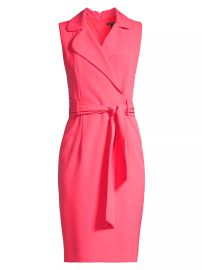 Women\'s Black Halo x Laurel Berman Danica Sheath - White - at Saks Fifth Avenue