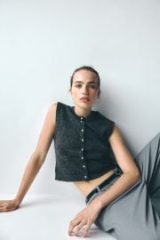 Women\'s Black Knit Vest | H&M US at H&M