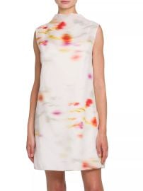 Women\'s Blossom Flower Shift Dress - White Olive - at Saks Fifth Avenue