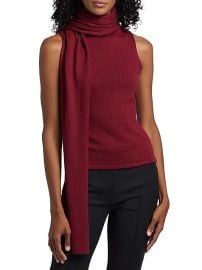 Women\'s Canal Knit Scarf Top - Sangria - at Saks Fifth Avenue