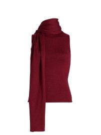 Women\'s Canal Knit Scarf Top - Sangria - at Saks Fifth Avenue