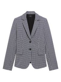 Women\'s Carissa Slim-Fit Plaid Blazer - Almond Multi - at Saks Fifth Avenue