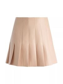 Women\\\'s Carter Vegan Leather Pleated Miniskirt at Saks Fifth Avenue