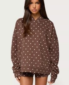 Women\'s Chelsie Polka Dot Hoodie at Macys