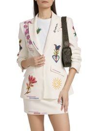 Women\'s Cheyenne Summer Love Blazer - Ivory Multi - at Saks Fifth Avenue