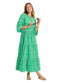 Women\'s Clarisa Embroidered Maxi Dress at Macys