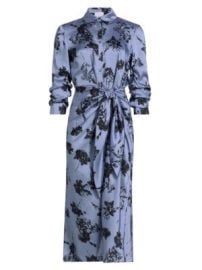 Women\'s Cool Carnation Jacey Shirtdress - Rustic Blue Multi - at Saks Fifth Avenue