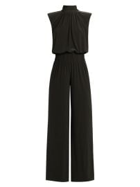 Women\'s Dani Jersey Jumpsuit - Deep Olive - at Saks Fifth Avenue
