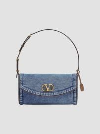 Women\'s DeVain Small Denim Shoulder Bag - Denim at Saks Fifth Avenue