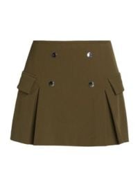 Women\'s Division Cargo Miniskirt - Sergeant Green - at Saks Fifth Avenue