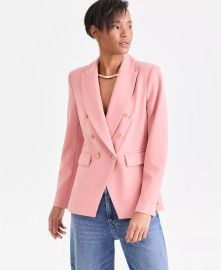 Women\'s Double-Breasted Blazer, Exclusively at Macy\'s at Macys