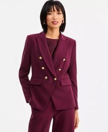 Women\'s Double-Breasted Blazer, Exclusively at Macy\'s at Macys