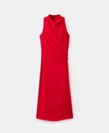 Women\'s Draped Neckline Ruched Dress at Macys