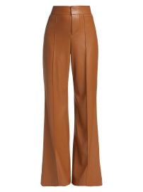 Women\'s Dylan Wide-Leg Vegan Leather Pants - Black - at Saks Fifth Avenue