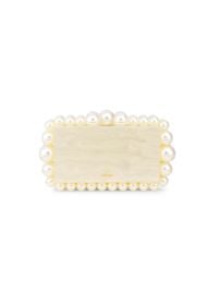 Women\'s Eos Bauble Acrylic Box Clutch - Ivory at Saks Fifth Avenue