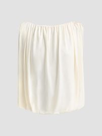 Women\'s Fay Bubble Top - Porcelain - at Saks Fifth Avenue