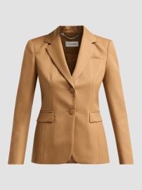 Women\'s Fenice Single-Breasted Jacket - Saddle - at Saks Fifth Avenue