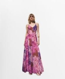 Women\'s Floral Godet Dress at Macys