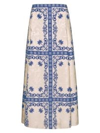 Women\'s Galena Lucena A-Line Maxi Skirt - Ecru - at Saks Fifth Avenue