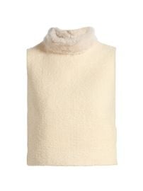 Women\'s Gina Tweed Top - Cloud Tweed - at Saks Fifth Avenue