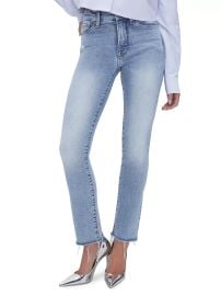 Women\'s Good Legs Straight Mid-Rise Jeans - Indigo - at Saks Fifth Avenue