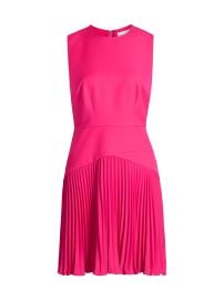Women\'s Haddy Pleated Minidress - Black - at Saks Fifth Avenue