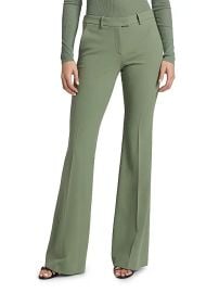 Women\'s Haylee Flare Trousers - Celadon - at Saks Fifth Avenue