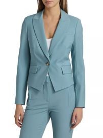 Women\'s Hosanna Dickey Jacket - Sea Glass - at Saks Fifth Avenue