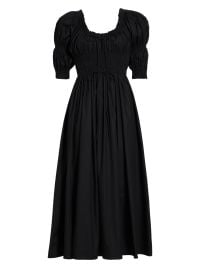 Women\'s Ischia Puff-Sleeve Dress - Black - at Saks Fifth Avenue