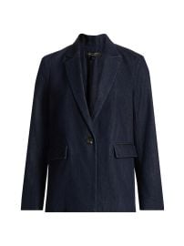 Women\'s Jennie Denim Blazer - Indigo - at Saks Fifth Avenue
