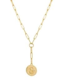 Women\'s Karma 18K Yellow Gold & 0.02 TCW Diamond Link Chain Necklace - Yellow Gold at Saks Fifth Avenue