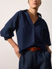 Women\'s Kate Shirt in Navy | Brochu Walker at Brochu Walker