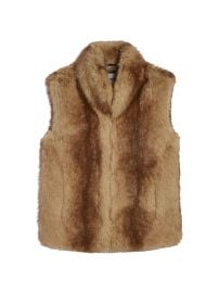 Women\'s Laila Faux Fur Vest - Blonde Mink - at Saks Fifth Avenue