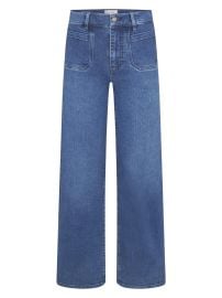 Women\'s Le Slim Palazzo Modernist Pocket Jeans - Iberia - at Saks Fifth Avenue