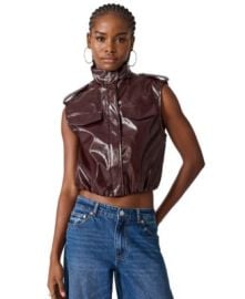 Women\'s Luxie Faux Leather Vest at Macys
