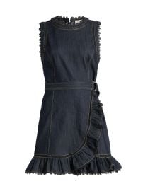 Women\'s Mahlia Guipure Lace Minidress - Indigo - at Saks Fifth Avenue
