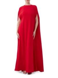 Women\'s Masquerade Cape Gown - Red Spark - at Saks Fifth Avenue