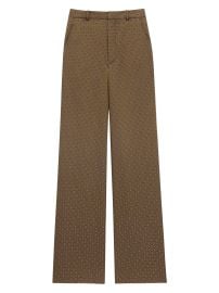 Women\'s Medallion Pants in Jacquard - Ocre - at Saks Fifth Avenue