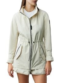 Women\'s Melany Nylon Rain Jacket - Cream - at Saks Fifth Avenue