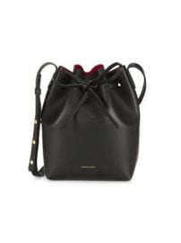 Women\'s Mini Leather Bucket Bag - Black Flamma at Saks Fifth Avenue