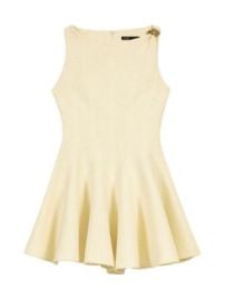 Women\'s Mini Tweed Dress - Yellow - at Saks Fifth Avenue