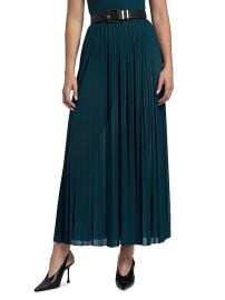 Women\'s Mist Pleated Maxi Skirt - Deep Teal - at Saks Fifth Avenue