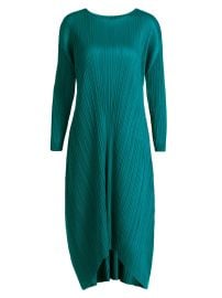 Women\'s Monthly Colors: October Midi-Dress - Turquoise Green - at Saks Fifth Avenue