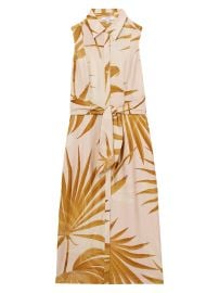 Women\'s Morgan Palm Print Shirtdress - at Saks Fifth Avenue