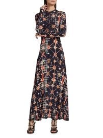Women\'s Naia Ruched Printed Jersey Maxi Dress - Phoenix - at Saks Fifth Avenue