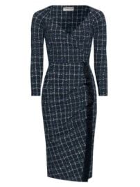 Women\\\'s Nastina Check Cocktail Dress - Paris - at Saks Fifth Avenue