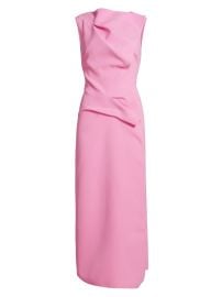 Women\'s Normanhill Petal Sleeveless Midi-Dress - Candy Pink - at Saks Fifth Avenue