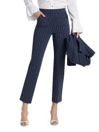 Women\'s Nuccix Pinstriped Crop Pants - Gessato - at Saks Fifth Avenue