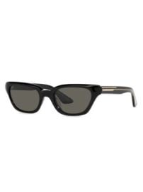 Women\'s Oliver Peoples 1983C 52MM Geometric Sunglasses - Black at Saks Fifth Avenue